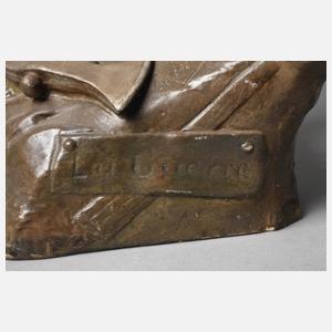 Goldscheider Wien Personifikation "La Guerre (Der Krieg)"