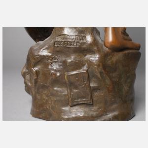 Goldscheider Wien Personifikation "La Guerre (Der Krieg)"