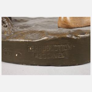 Goldscheider Wien "Seifenbläser"