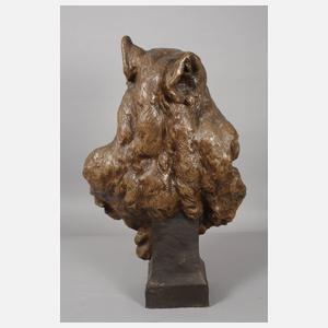 Goldscheider Wien Büste "Frédégonde"