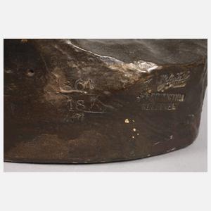 Goldscheider Wien Salonfigur &quot;Walküre&quot;