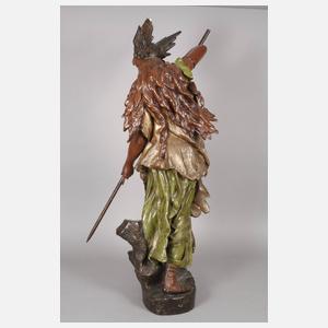 Goldscheider Wien Salonfigur "Walküre"