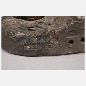 Goldscheider Wien "Schreitender Bauernjunge"