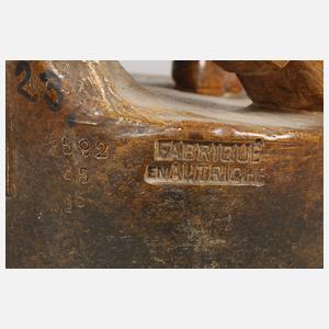 Goldscheider Wien "Spielendes Kinderpaar"