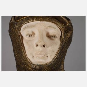 Goldscheider Wien Salonfigur Ritter