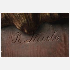 Ernst Wahliss Wien Büste "Germanus"