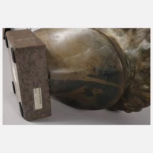 Lebensgroßes Kopfstück Karl Marx