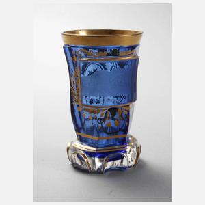 Ansichtenglas Biedermeier Österreich