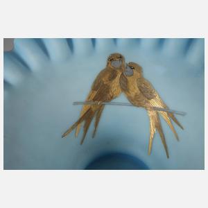 Böhmen große Historismusschale