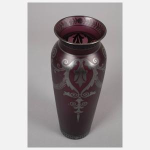 Vasen Paar mit Silberauflage