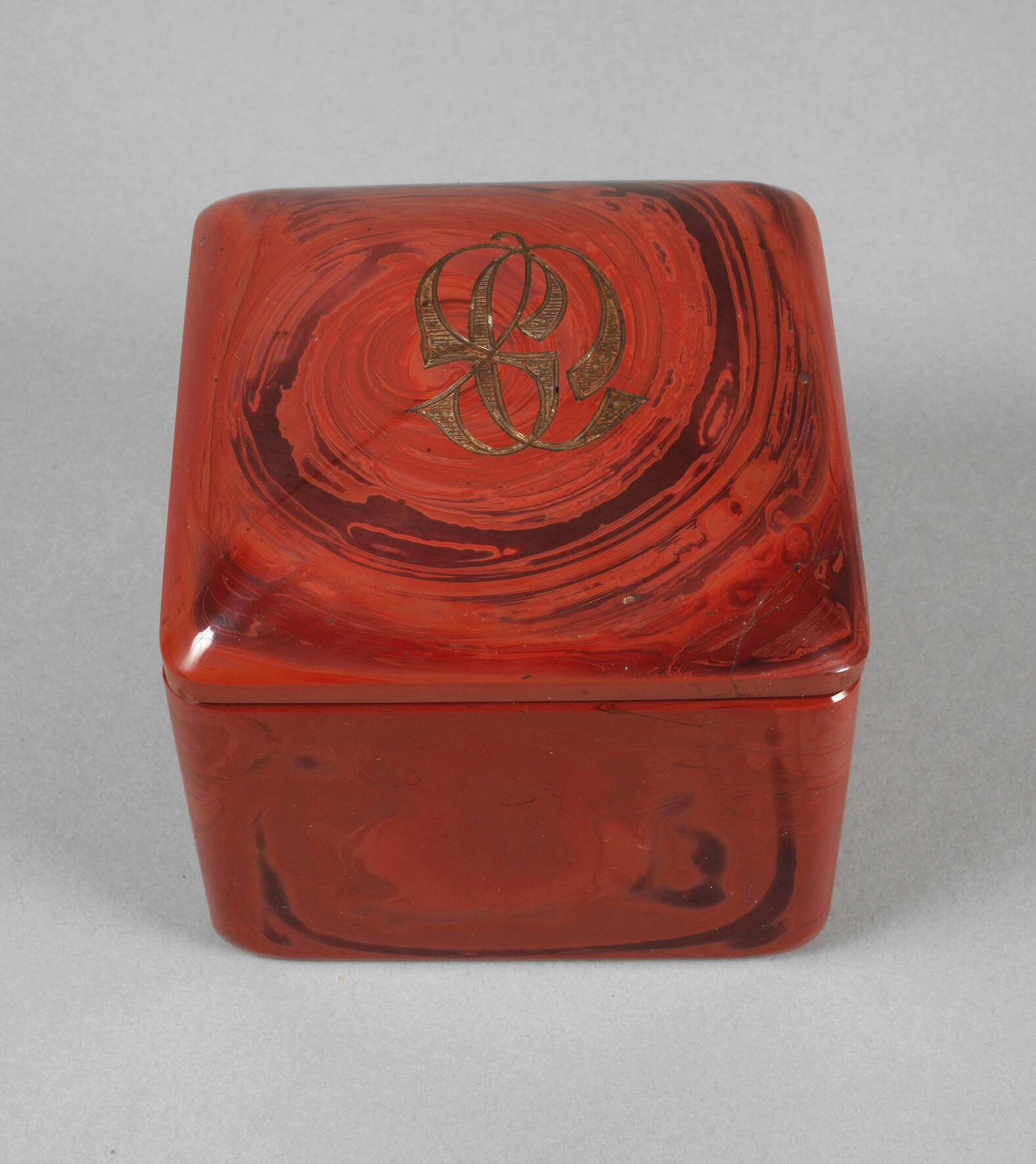 Rindskopf Steinglasdose