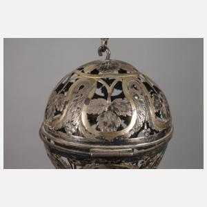 Potpourri-Kugel Silber