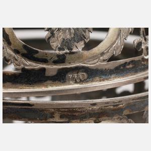 Potpourri-Kugel Silber