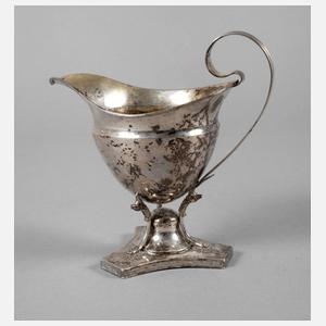 Silber klassizistische Helmkanne