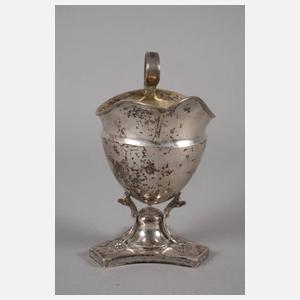 Silber klassizistische Helmkanne