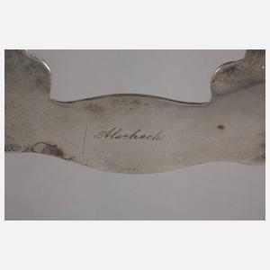 Henkelschale Wien Silber