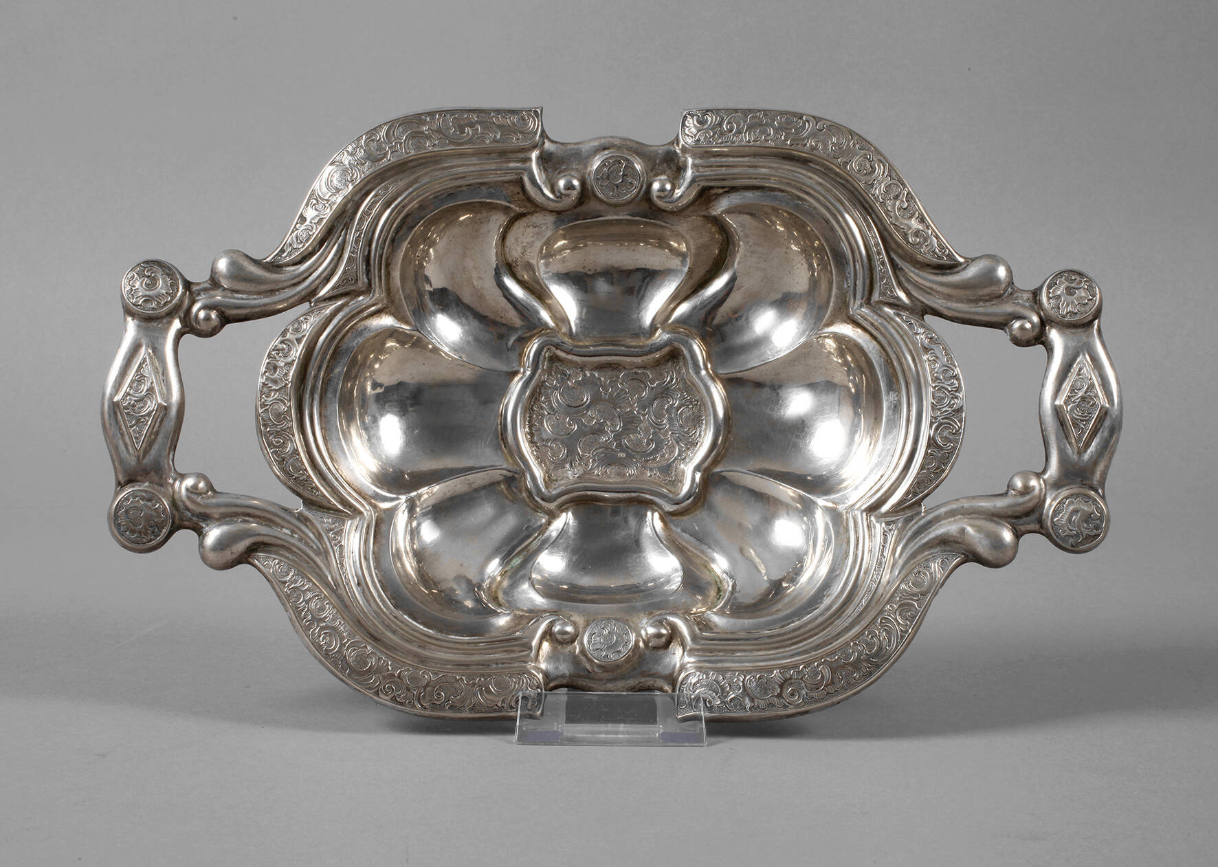 Henkelschale Wien Silber