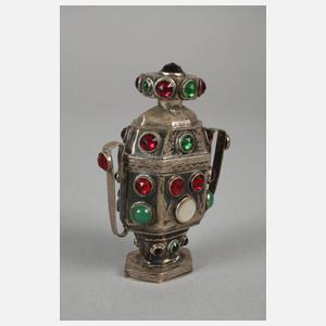 Silberflakon Biedermeier