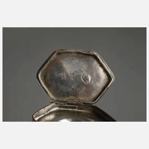 Silberflakon Biedermeier