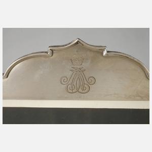 Silber Paar royale Geschenkrahmen mit Autograf