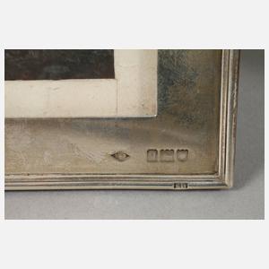 Silber Paar royale Geschenkrahmen mit Autograf