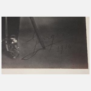 Silber Paar royale Geschenkrahmen mit Autograf