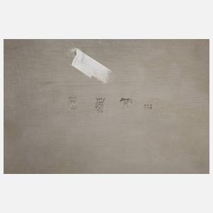 Kleines Silbertablett