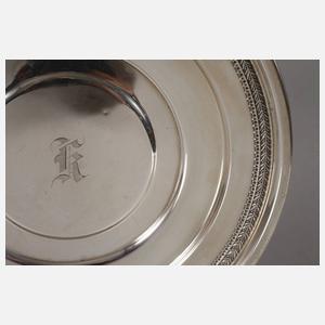 Gebäckteller Silber