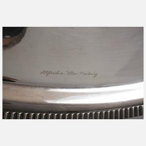 Großes Silbertablett