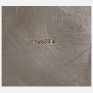 Großes Silbertablett