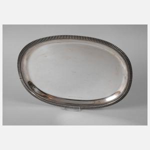 Großes Silbertablett