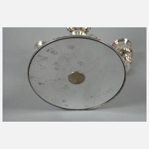 Silberleuchter in Barockform