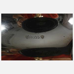 Silberleuchter in Barockform