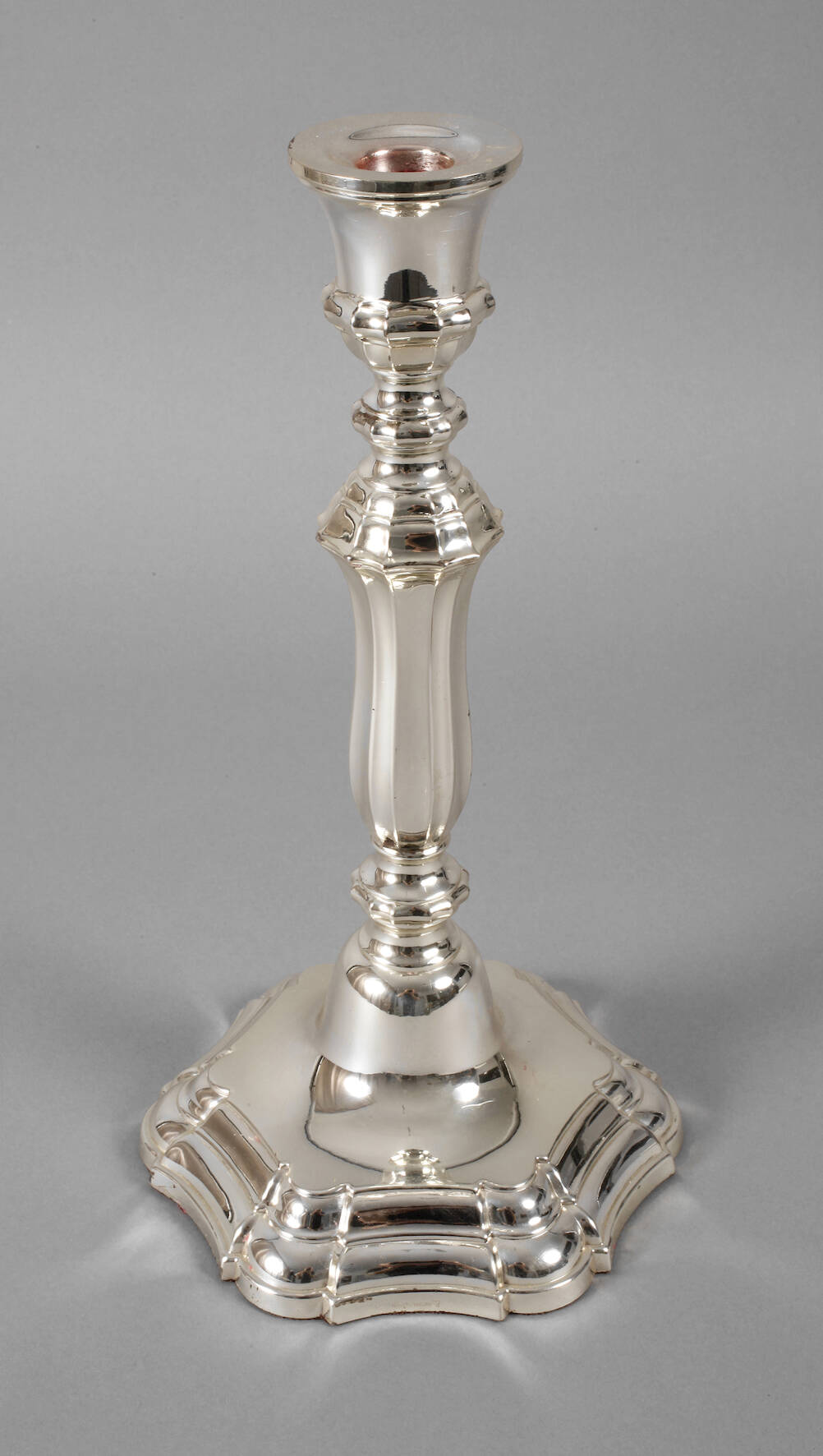 Großer Kerzenleuchter Silber