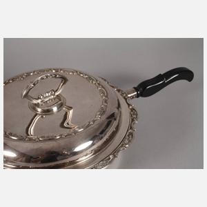 Stielkasserolle mit Rechaud