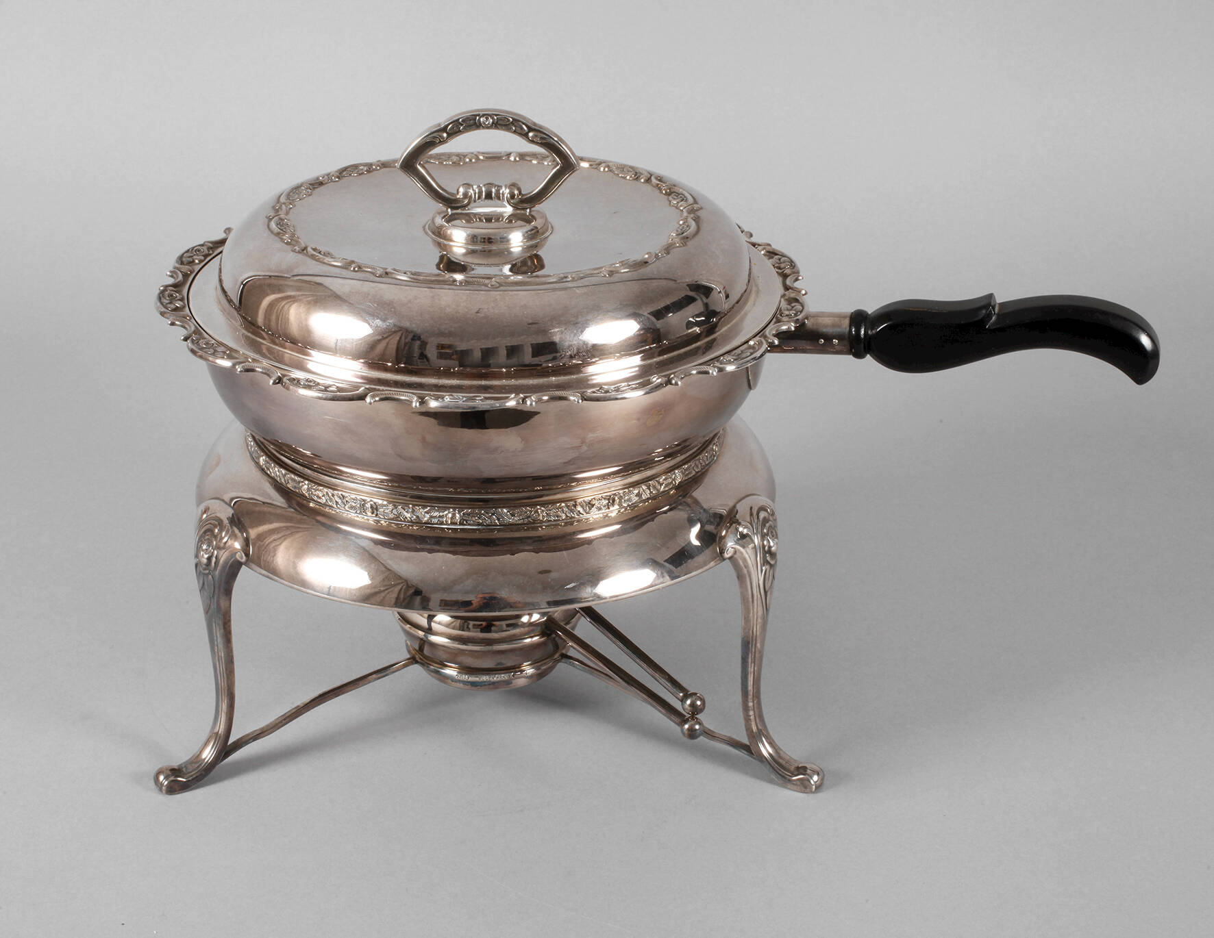 Stielkasserolle mit Rechaud