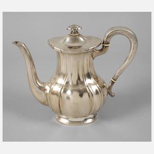 Silberkanne im Barockstil