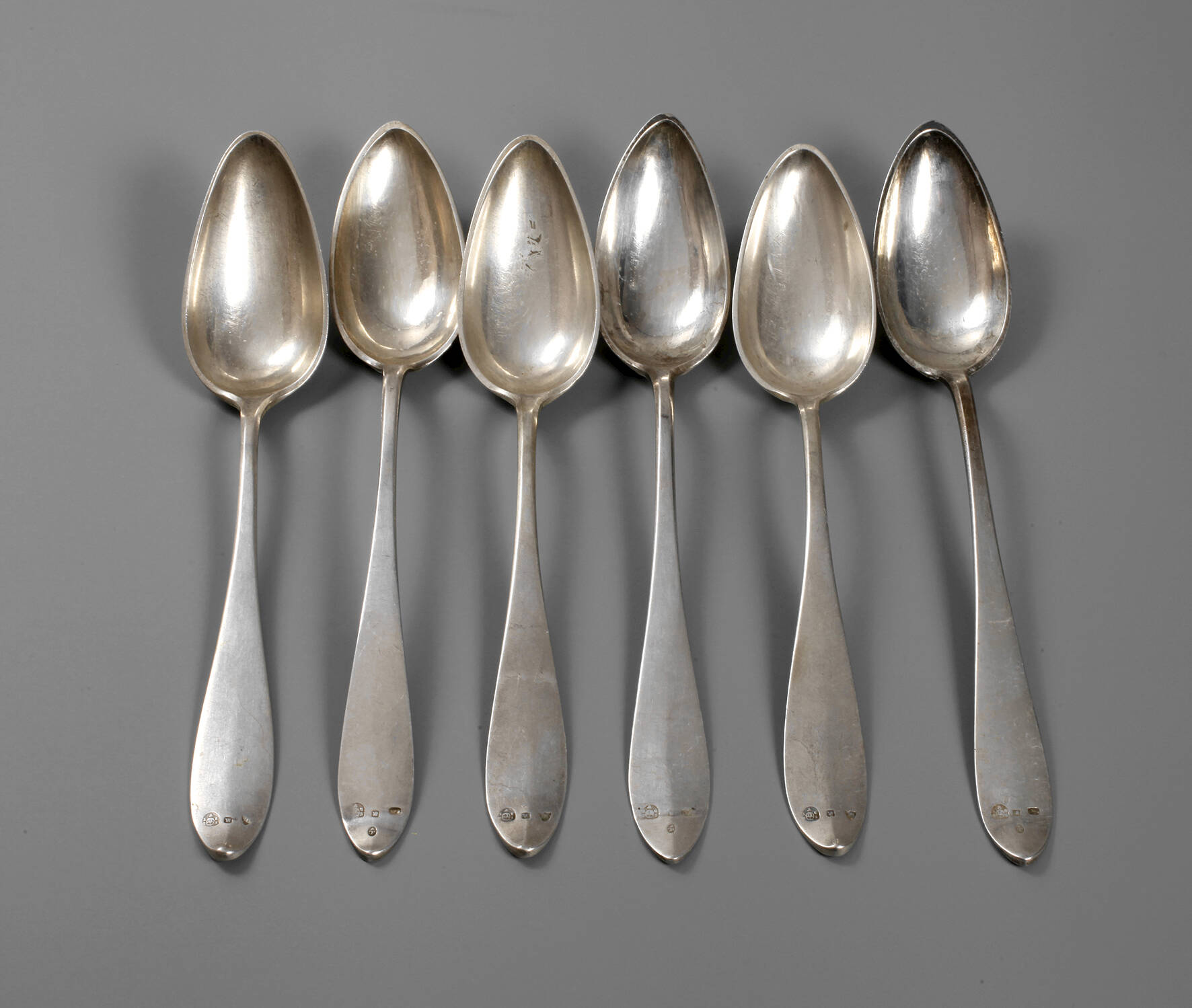 Sechs Silberlöffel Wien