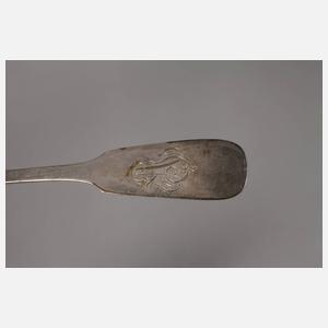 Zwölf Kaffeelöffel Silber