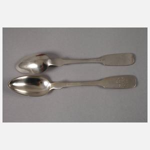 Zwölf Kaffeelöffel Silber