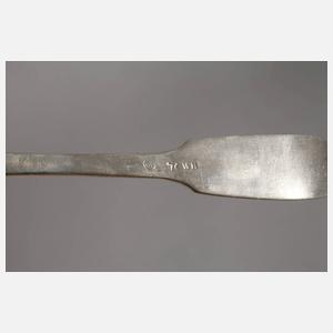 Zwölf Kaffeelöffel Silber