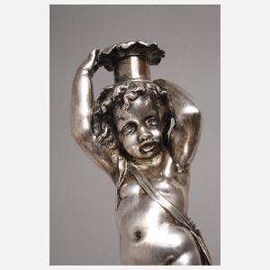 Putto als Kerzenleuchter