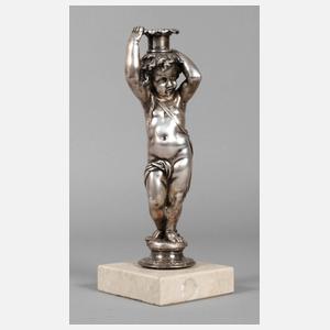 Putto als Kerzenleuchter