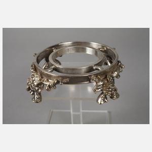 Vier Tafelständer Christofle & Baccarat