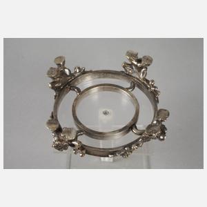 Vier Tafelständer Christofle & Baccarat