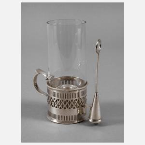 Windlicht mit Kerzenlöscher England