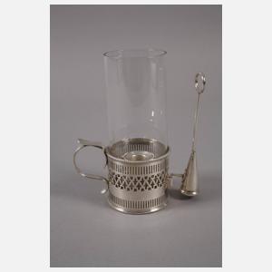 Windlicht mit Kerzenlöscher England