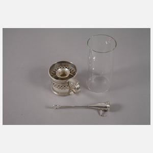 Windlicht mit Kerzenlöscher England