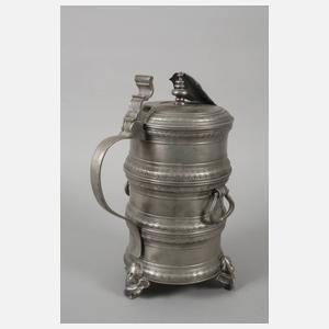 Große Schleifkanne Zinn