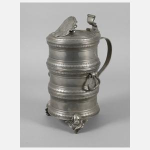 Große Schleifkanne Zinn